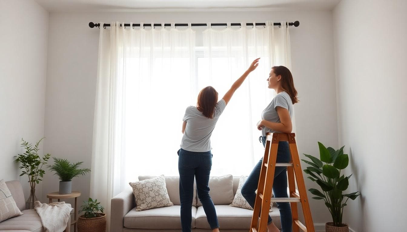 Hang Curtains cost guide