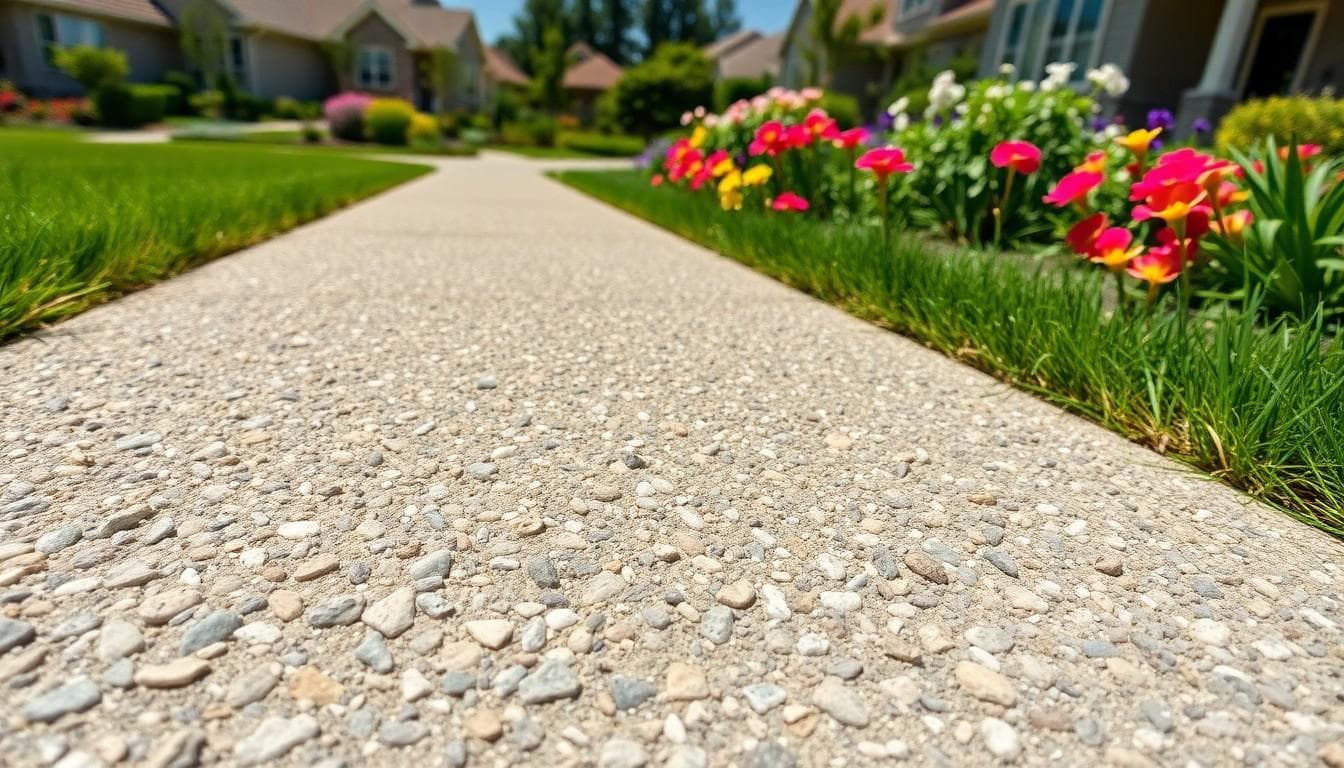 Aggregate Concrete Sidewalk cost guide
