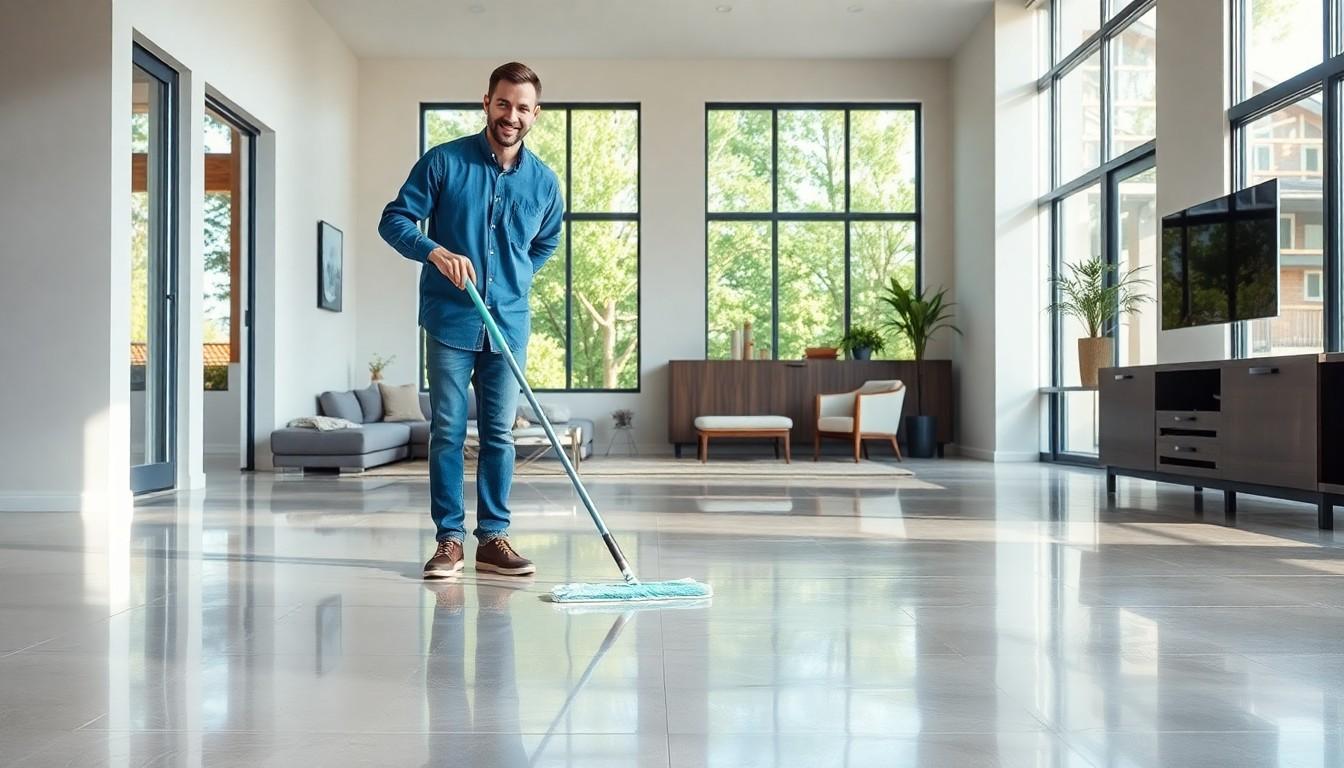 Clean Concrete Floor cost in San Antonio