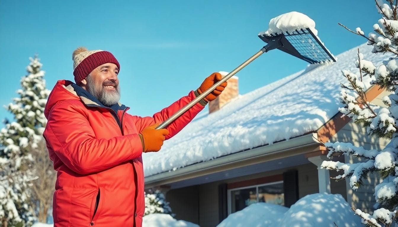 Clean Snow From a Roof cost guide