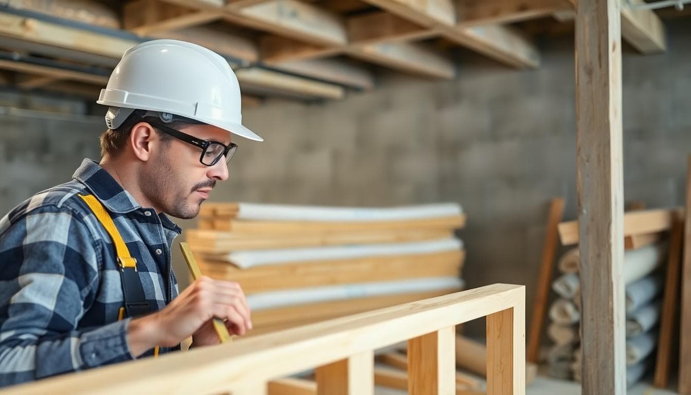 Frame Basement Walls cost guide