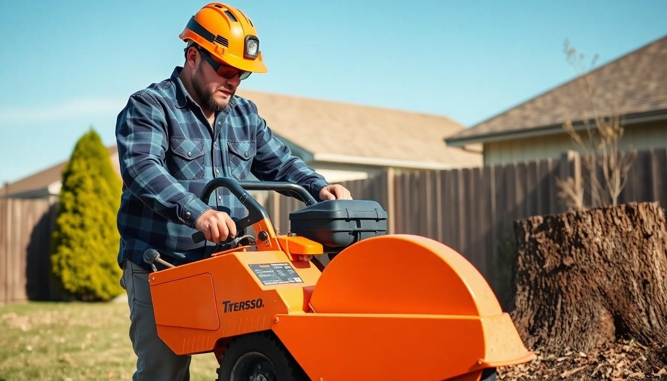 Grind Large Tree Stump cost in Austin