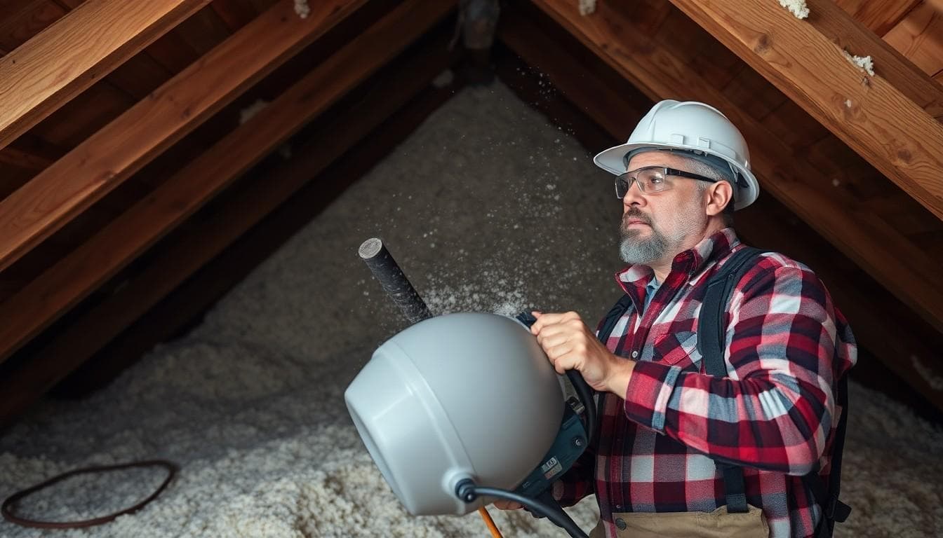 Install Blown-In Attic Insulation cost guide
