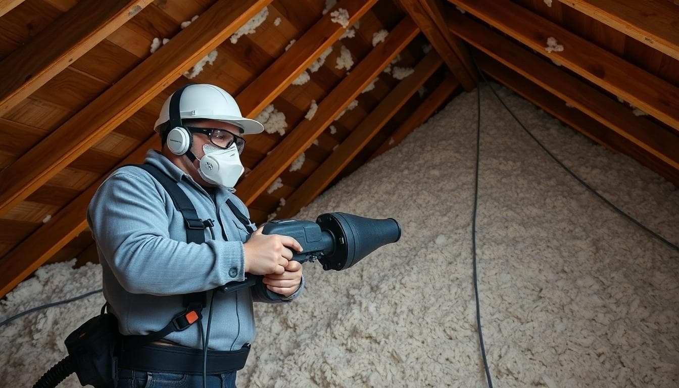 Install Blown-In Cellulose Insulation cost guide
