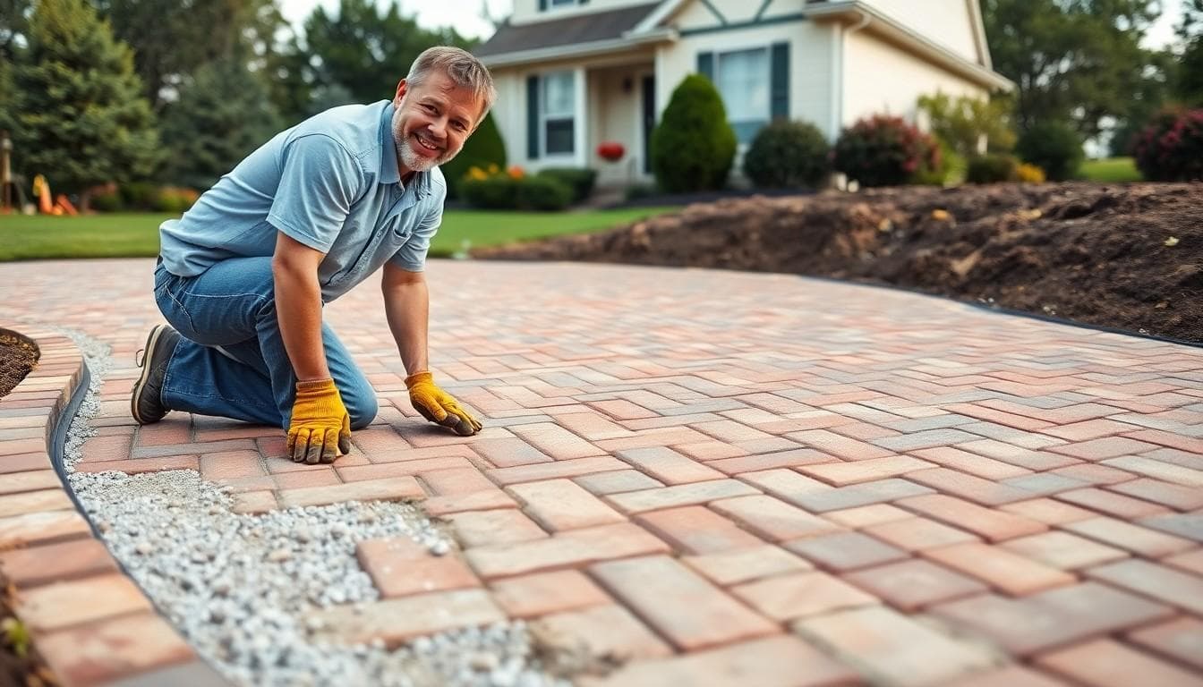 Install Brick Paver Driveway cost guide