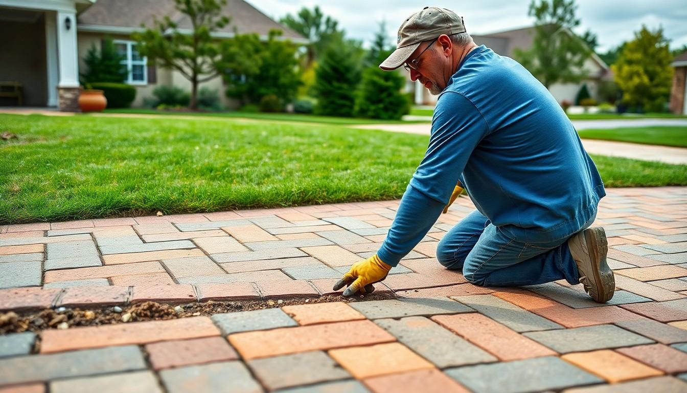 Install Driveway Pavers cost in Austin