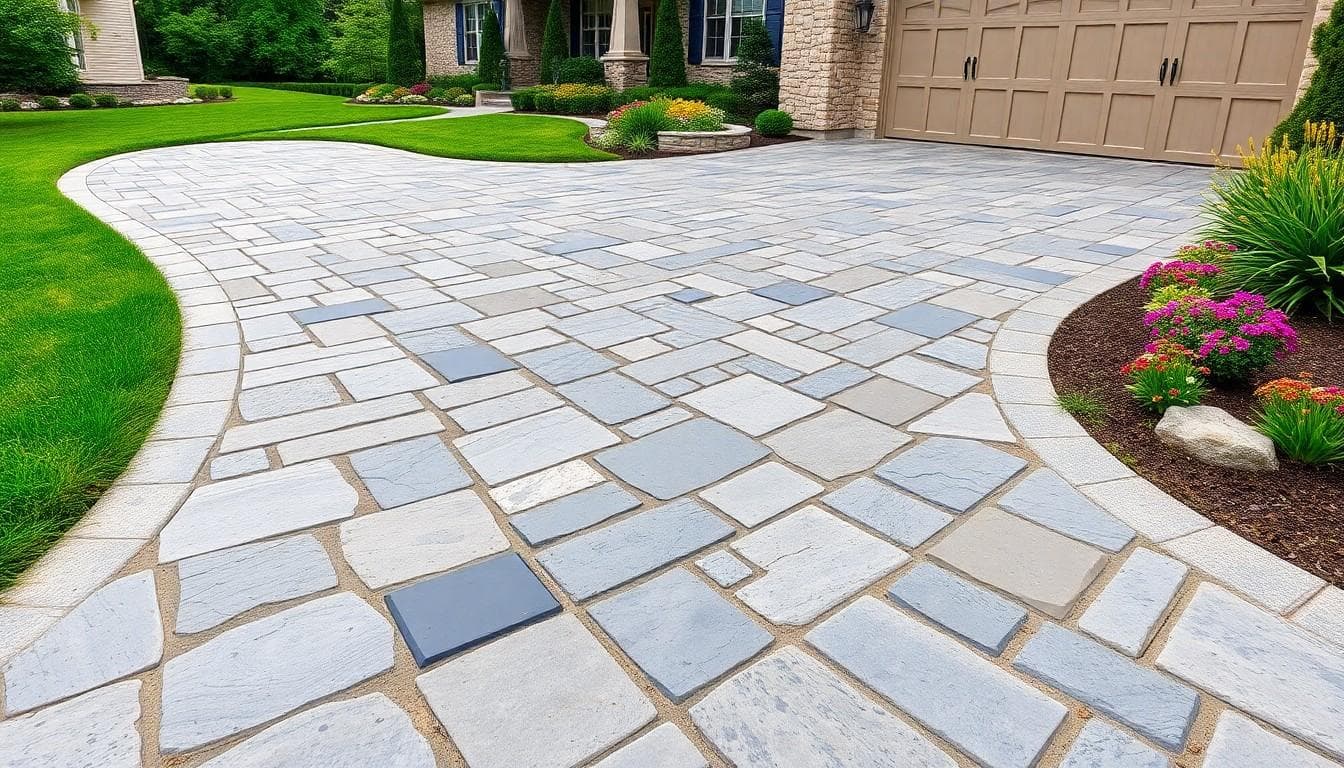 Install Natural Stone Driveway cost guide