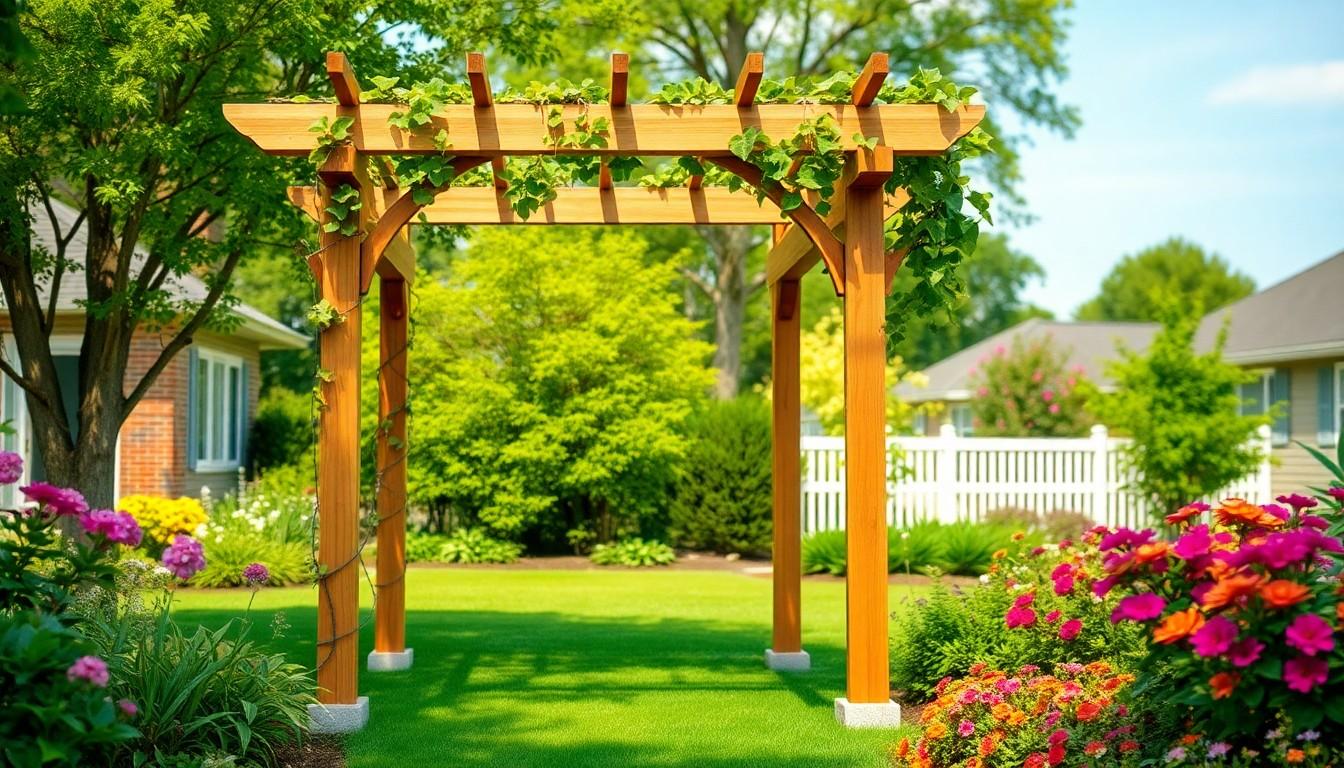 Install Wood Arbor cost in Austin
