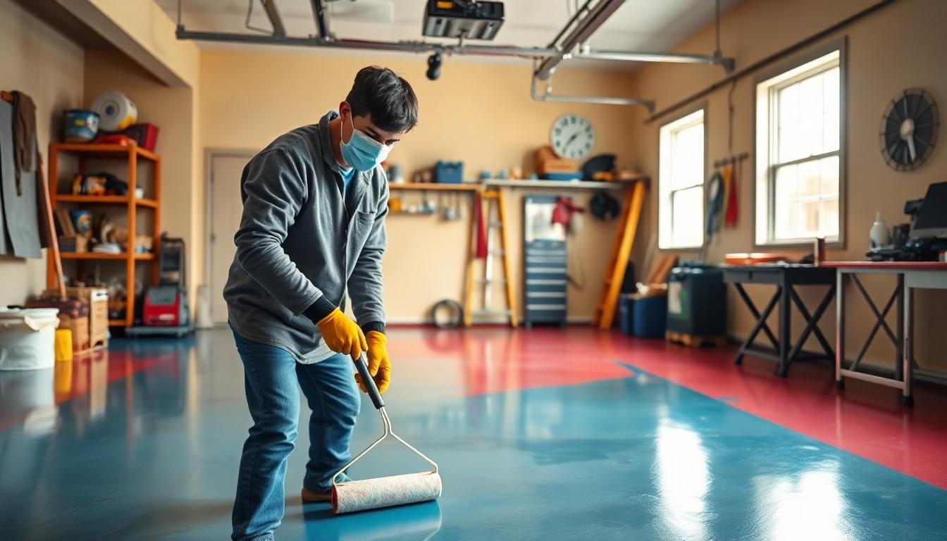 Paint Garage Floor cost in New York