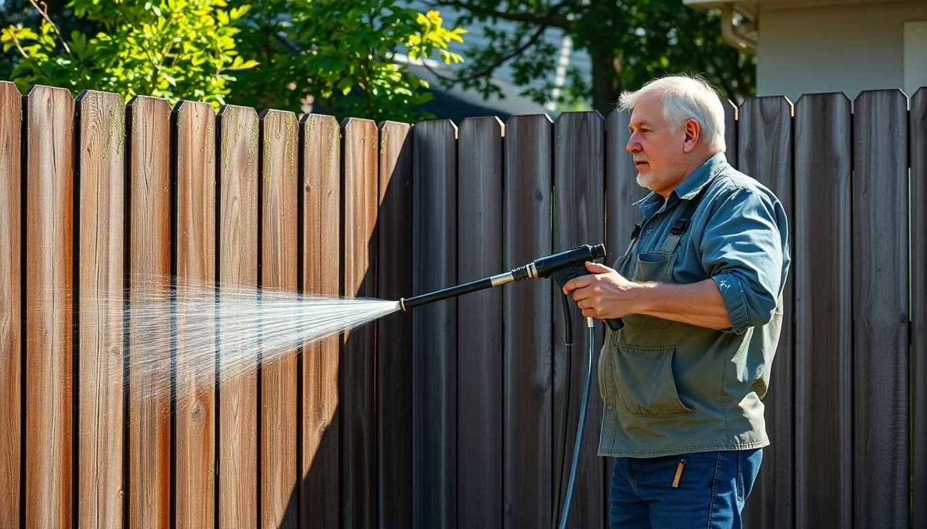 Power Wash Fence cost guide