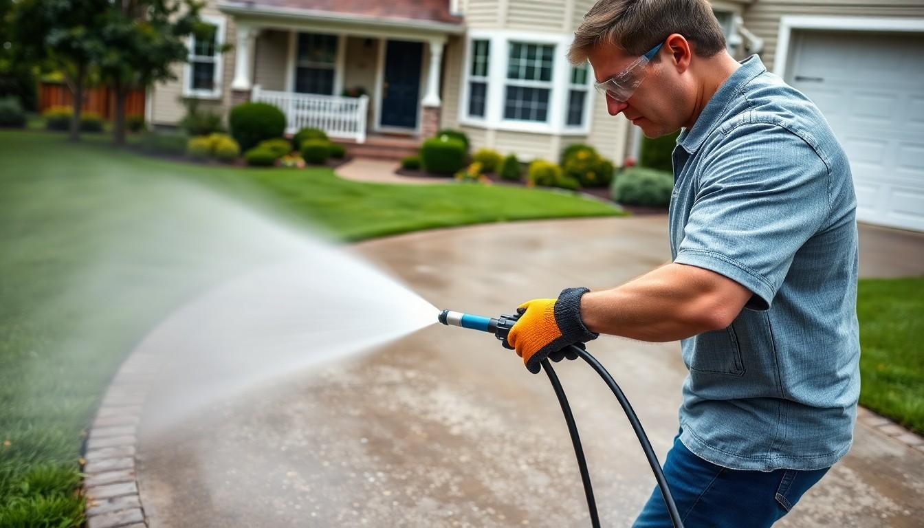 Pressure Wash a Driveway cost in Phoenix