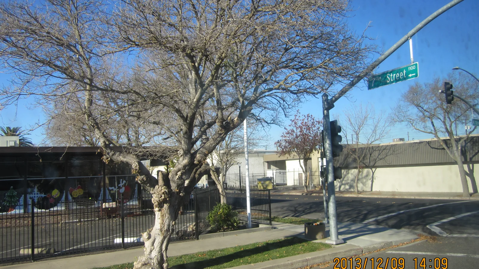 Modesto, CA skyline background